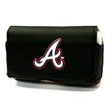 Atlanta Braves Baseball Cell Phone Case with Magnetic closure and Belt Loops.