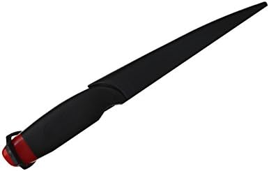 Deep Sea Excalibur Tristan Scuba Dive Knife, Sharp Tip and Sleek Lightweight Multi-function Blade, High Quality Stainless Steel, with Sheath, Safety Line Cutter, Serrated Edge, and Two Straps