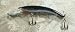 Sporting Goods : Jlvlures JLV Lures Raptor Minnow Freshwater Diver Midnight Bruiser : Walleye Sauger Pike Bass Steelhead Crankbait Deep Troll Tantalizing Curve Body Wobble Kicking Rattle Rattling Trolling Casting Cast Treble Bronze Hook Darting Structure Fishing Gravel Bottom Rock Stump