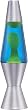 Lava Lite 10" Accent Lava Lamp - Yellow/Blue/Silver
