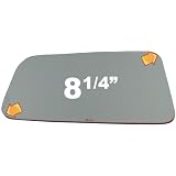 2007-2007 LINCOLN MKX Flat, Driver Side Replacement Mirror Glass by Automotive Mirror Glass