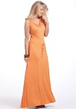 Jessica London Plus Size Drawstring Maxi Dress