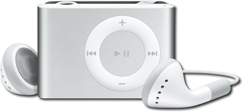 Apple iPod shuffle 2 GB Silver, Clamshell Package (2nd Generation)