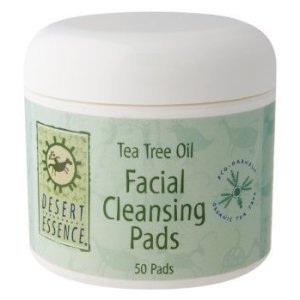 Tea Tree Oil Facial Cleansing Pads 50 Count
