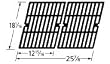 Cast Iron Cooking Grid for Kenmore, Outdoor Gourmet, BBQ Pro, Sams, Charbroil, Arkla, Charmglow, Coleman, Grill Master, Sunbeam, North American Outdoors, Weber, Aussie, Glen Canyon, Jenn-air, Kirkland, Nexgrill, Turbo, Lazy Man, Perfect Flame, Olympia, Falcon, Brinkmann, Broilmaster, Amberlight, Patio Kitchen, Broil King, Jacuzzi, Sterling/Shepherd, Great Outdoors, Turco, BBQ Grillware and Uniflame Grills