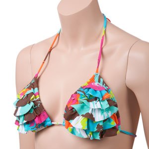 Buy O'Neill Ambrosia Ruffle Triangle Bikini Top by O'Neill