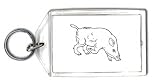 Keychain with wild, 