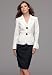 Black Skirts | Plus-Size Skirts | Skirt Sizes - Jessica London Plus Size Colorblock Skirt Suit (IVORY BLACK,22 W)