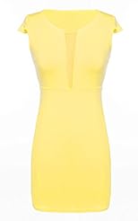 Sexy General Print Mesh Cotton Above the Knee 2015 Bandage Dress/Bodycon Dress/Party Dress 