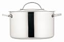 Prestige Insignia Stainless Steel Covered Stockpot, 24 cm, 7.6 litres