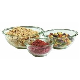 BOWL MIXING 3PC CLEAR