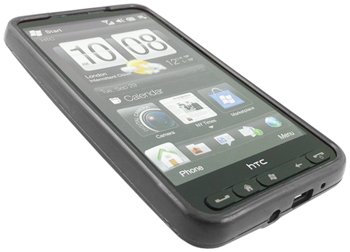 GreyMobiles BLACK GEL Skin Case For HTC HD2