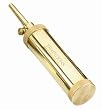 Deluxe Tubular Flask w/ Valve - Brass Deluxe Flask W/Valve