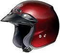 SHOEI RJ PLATINUM R SERIES CRUISER WINE MOTORCYCLE Open-Face-Helmet