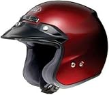 SHOEI RJ PLATINUM R SERIES CRUISER WINE MOTORCYCLE Open-Face-Helmet