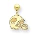14K Buffalo Bills Team Helmet Ball Post Earrings