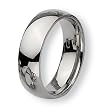 Polished Stainless Steel Ring (7.0 mm) - Sizes 6-13