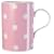 Cath Kidston Mug - Pink Spots Cedar shape