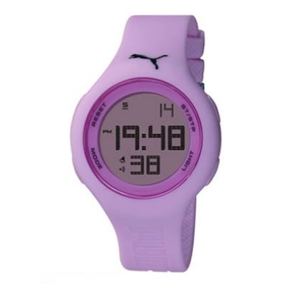 PUMA Women's PU910801011 Loop Light Purple Digital Watch