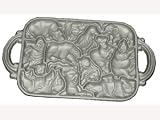 Review John Wright Co.  / John Wright Animal Puzzle Cookie Pan 13.5-in.