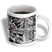 Scenes from the Past Magic Lantern Slides - Vintage Farnall Tractor Black and White - Mugs