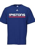 Detroit Pistons adidas Property Of T-Shirt - Medium