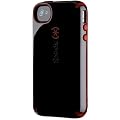 Speck Products CandyShell Glossy Case for iPhone 4/4S, 1-Pack Carrying Case, Retail Packaging, Black/Pomodoro (SPK-A0778)