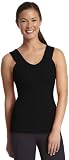 Zobha Womens Paige Tank Apparel, Black/Black, 02 31UrXedgXzL. SL160 Zobha Womens Paige Tank Apparel, Black/Black, 02