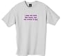 "I may not look like much, but my avatar is hot" 100% Cotton Unisex Tee with funny Beware of the Geek Joke Text