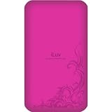 Iluv Pink Thin Plastic Case With Tribal Tattoo Pattern For Ipod Touch 2g/3g