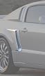 Xenon 12770 05-09 Ford Mustang Quarter Panel Side Scoops