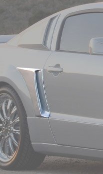 Xenon 12127 12128 Ford Mustang 05-09 Quarter Panel C Scoops