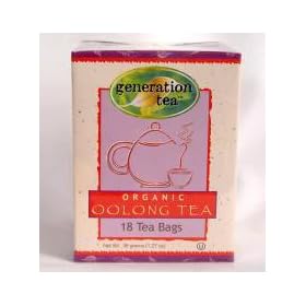 Organic Wu long Oolong Teabags - 18 Tea Bags