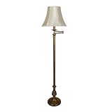 Swing Arm Floor Lamp - Brass (59.5)