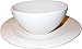 Set of 2 Luncheon Salad Bowl and Plate Set - Fusible Glass Slumping Molds