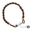 Braided Leather Bracelet with Lapis and Turquoise Beads Braided Leather Bracelet with Lapis and Turquoise Beads
