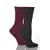 Ladies 2 Pair Elle Plain Bamboo Fibre Sock