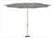 Coolaroo Natural 9' Round Market Umbrella with 3 position Tilt-Aluminum Pole 339302