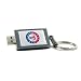 Texas Rangers Datastick Keychain 4 GB USB 2.0 Flash Drive DSK4GB-TEX