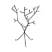 Umbra Twigsy Metal Jewelry Tree, Black