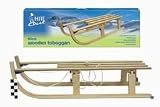 White Out - High Quality Fold Up Wooden Toboggan / Sleigh / Sled