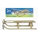 White Out - High Quality Fold Up Wooden Toboggan / Sleigh / Sled