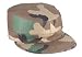 Woodland Camo Government Spec 2 Ply Army Ranger Fatigue Caps, Available in various sizes