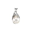 Platinum Akoya Cultured Pearl Pendant