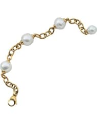 South Sea Cultured Pearl Bracelet 18K Yellow 7 1/2 To 8 Inch 63332