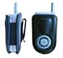 Kyocera Slider Remix / Slider Sonic / V5 Slider Premium Quality Cell Phone Pouch Case - Includes TWO Bonus Charm Holders - Seattle Mariners - Oficially MLB Licensed