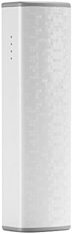 Broadcore Besiter Ultra Compact 2000mAh Power Bank USB Portable External Battery For iPhone 6, Samsung Galaxy S6 Edge ( White Color )