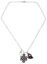 14k Yellow Gold Citrine and Bronze Pearl Serpentine Pendant Necklace, 16"