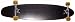Sporting Goods : MOOSE Longboards 9" x 40" Black COMPLETE Longboards