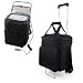 Cellar Deluxe Insulated 6 Bottle Wine Tote with Trolley